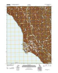 Shelter Cove 2012 topographic map thumbnail