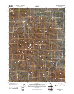 Shinn Mountain 2012 topographic map thumbnail