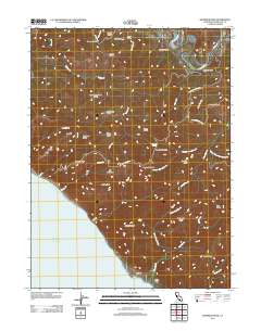 Shubrick Peak 2012 topographic map thumbnail