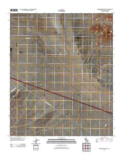 Sidewinder Well 2012 topographic map thumbnail