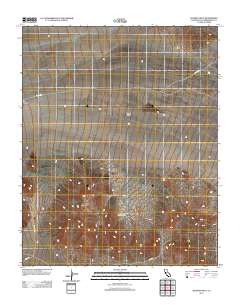 Silurian Hills 2012 topographic map thumbnail