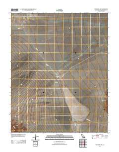 Silurian Lake 2012 topographic map thumbnail