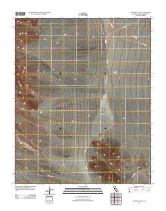 Silurian Valley 2012 topographic map thumbnail