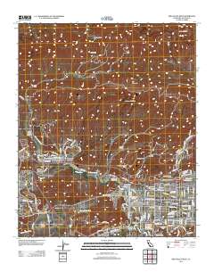 Simi Valley West 2012 topographic map thumbnail