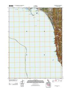 Sister Rocks 2012 topographic map thumbnail