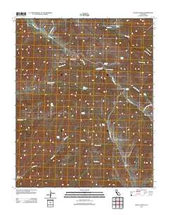 Slack Canyon 2012 topographic map thumbnail