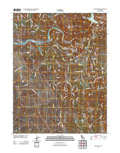 Smartsville 2012 topographic map thumbnail