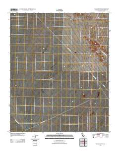 Snaggletooth 2012 topographic map thumbnail