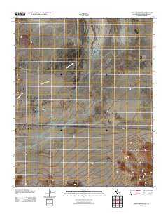 Soda Lake South 2012 topographic map thumbnail