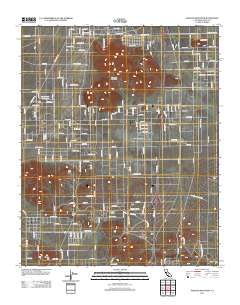Soledad Mountain 2012 topographic map thumbnail