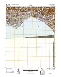 Soquel 2012 topographic map thumbnail