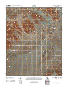 Spangler Hills East 2012 topographic map thumbnail