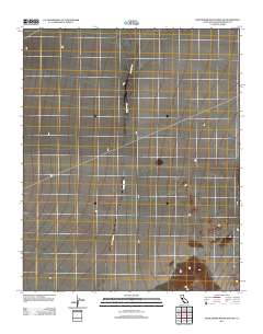 Stepladder Mountains NW 2012 topographic map thumbnail