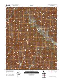 Stockdale Mountain 2012 topographic map thumbnail
