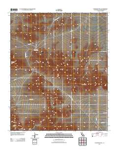Stoddard Well 2012 topographic map thumbnail