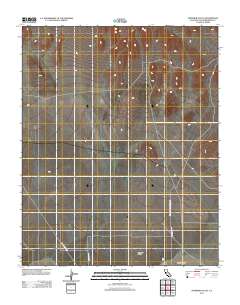 Superior Valley 2012 topographic map thumbnail
