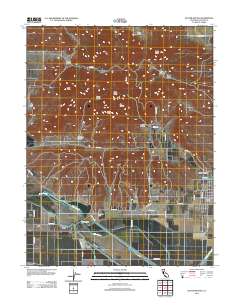 Sutter Buttes 2012 topographic map thumbnail