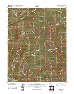 Tamarack Flat 2012 topographic map thumbnail