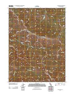 Taylor Peak 2012 topographic map thumbnail