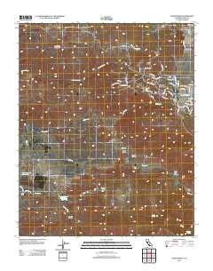 Tejon Ranch 2012 topographic map thumbnail