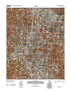 Templeton 2012 topographic map thumbnail