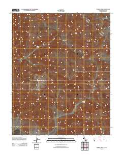 Thimble Peak 2012 topographic map thumbnail