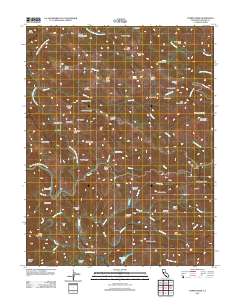 Tombs Creek 2012 topographic map thumbnail