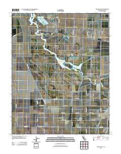 Tranquillity 2012 topographic map thumbnail