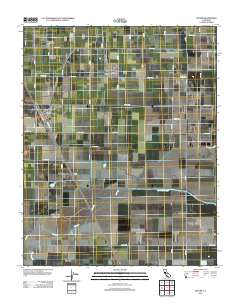 Traver 2012 topographic map thumbnail