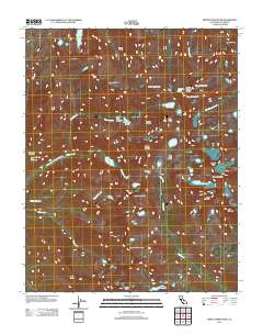 Triple Divide Peak 2012 topographic map thumbnail