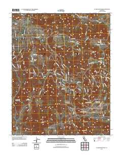 Tucker Mountain 2012 topographic map thumbnail
