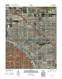 Tupman 2012 topographic map thumbnail