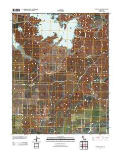 Turlock Lake 2012 topographic map thumbnail
