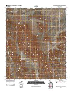Twentynine Palms Mountain 2012 topographic map thumbnail
