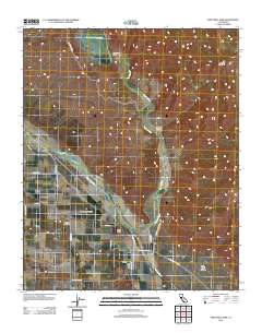 Twitchell Dam 2012 topographic map thumbnail