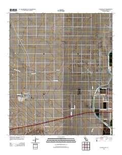 Plaster City 2012 topographic map thumbnail