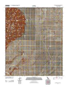 Plaster City NW 2012 topographic map thumbnail
