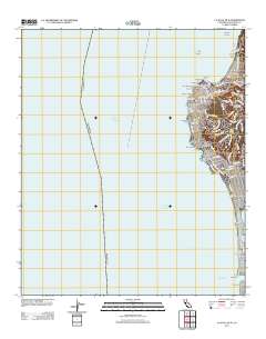 La Jolla OE W 2012 topographic map thumbnail