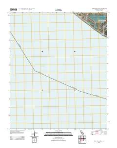 Point Mugu OE W 2012 topographic map thumbnail
