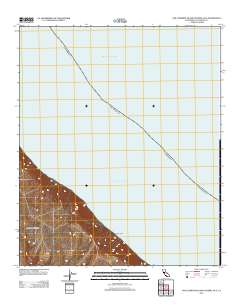 San Clemente Island Central OE E 2012 topographic map thumbnail
