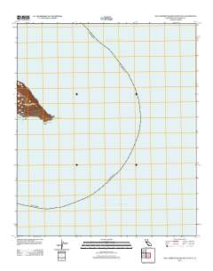 San Clemente Island South OE E 2012 topographic map thumbnail