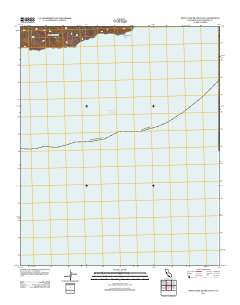 Santa Cruz Island D OE S 2012 topographic map thumbnail