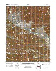 Calistoga 2012 topographic map thumbnail