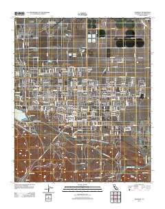 Palmdale 2012 topographic map thumbnail