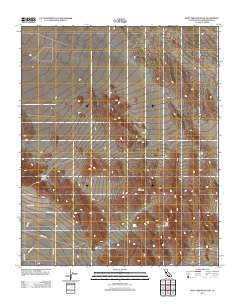 West Ord Mountain 2012 topographic map thumbnail