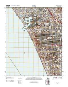 Venice 2012 topographic map thumbnail
