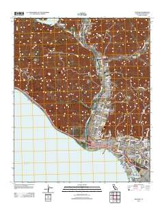 Ventura 2012 topographic map thumbnail