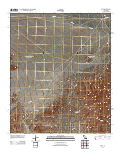 Vidal 2012 topographic map thumbnail