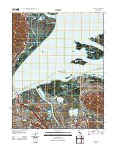 Vine Hill 2012 topographic map thumbnail
