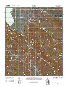 Warners Ranch 2012 topographic map thumbnail